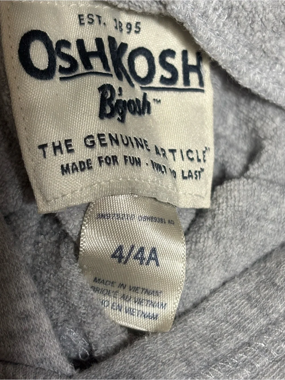 OshKosh Bgosh soft cropped